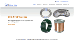 Desktop Screenshot of galwire.com