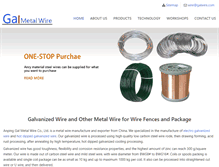 Tablet Screenshot of galwire.com